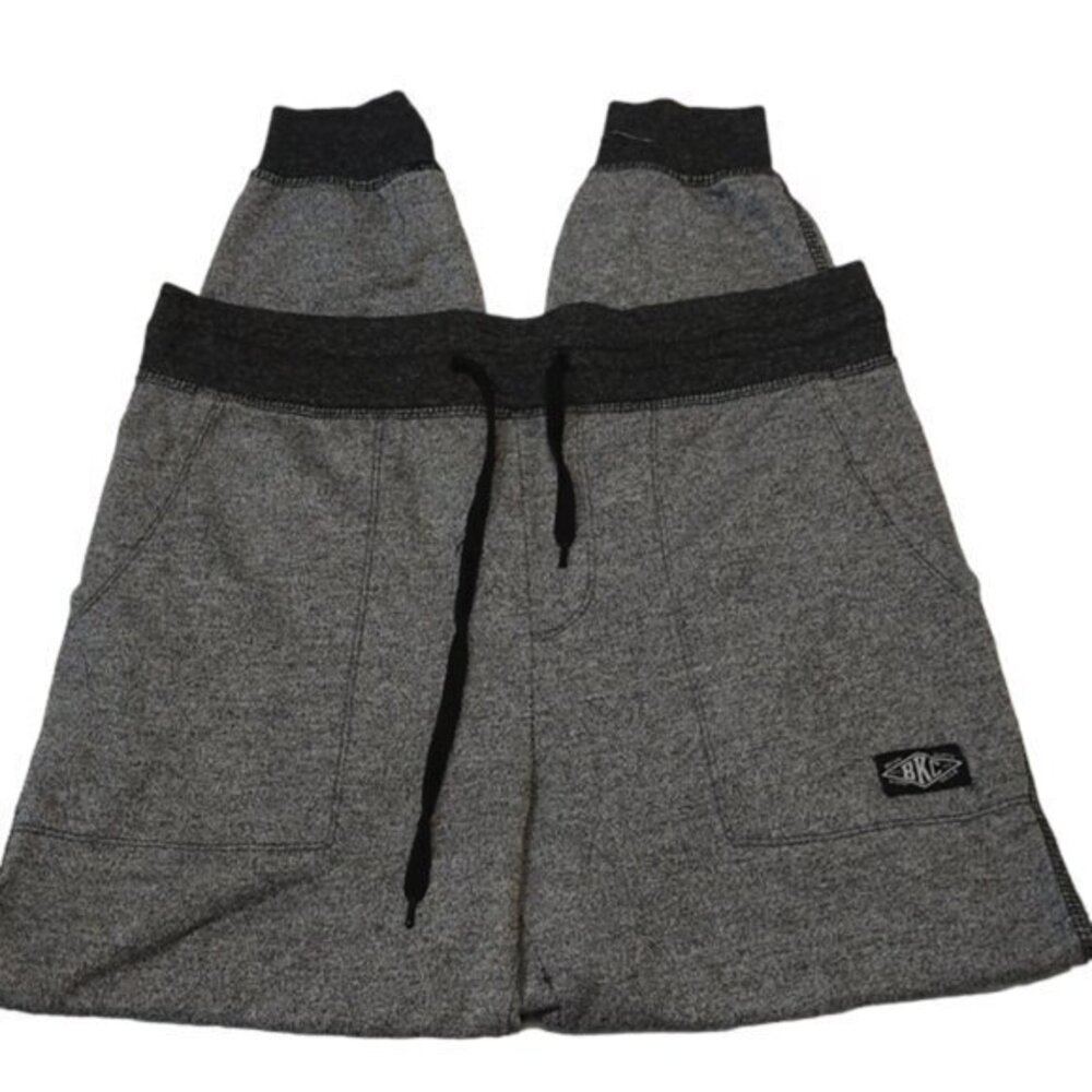Men's BKC Brooklyn Cloth Gray Black Joggers Athleisure Size Small GUC #2722
